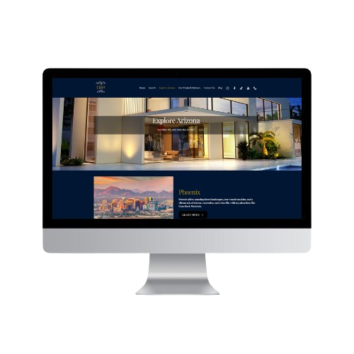 The homepage of Motion Lifestyle's Website